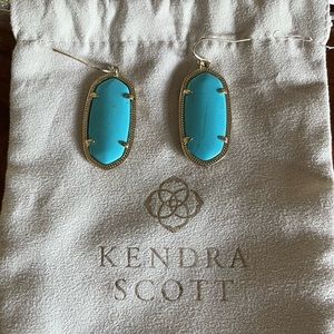 Kendra Scott Elle turquoise earrings